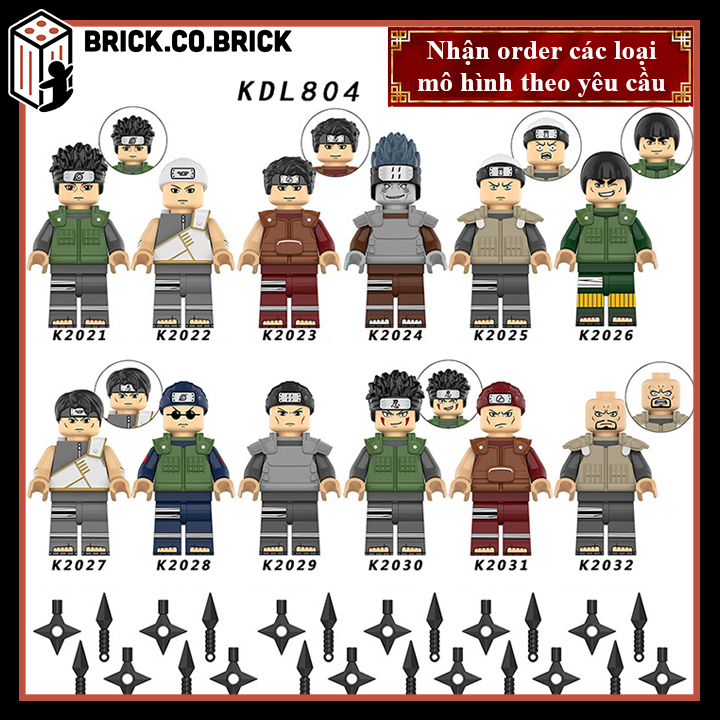 Akatsuki Anime Akimichi Choji Đồ Chơi Lắp Ráp Minifig Non Lego Naruto Mô  Hình Lắp Ráp Anime Naruto KDL801  MixASale