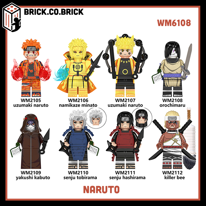 Lego Minifigures Lắp Ráp Mô Hình Nhân Vật Truyện Tranh Hoạt Hình Naruto Mẫu  Mới KDL807 - MixASale