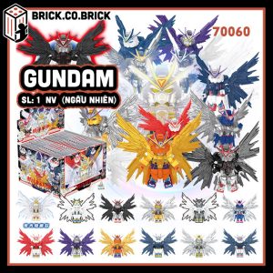 Gundam Robot Mecha Đồ chơi Lắp ráp Gundam Moblie Mô hình Quân Đội 70060 ...