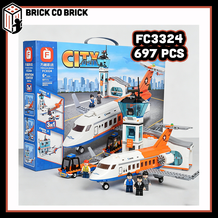FC3324-1- MO HINH MAY BAY THANH PHO