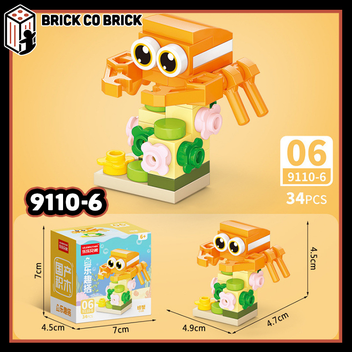 9110-6- do choi lap rap dong vat sang tao - do choi