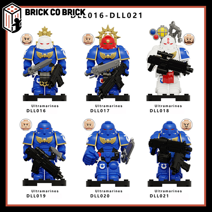 DLL016-DLL021- DO CHOI LAP RAP WARHAMMER- DO CHOI