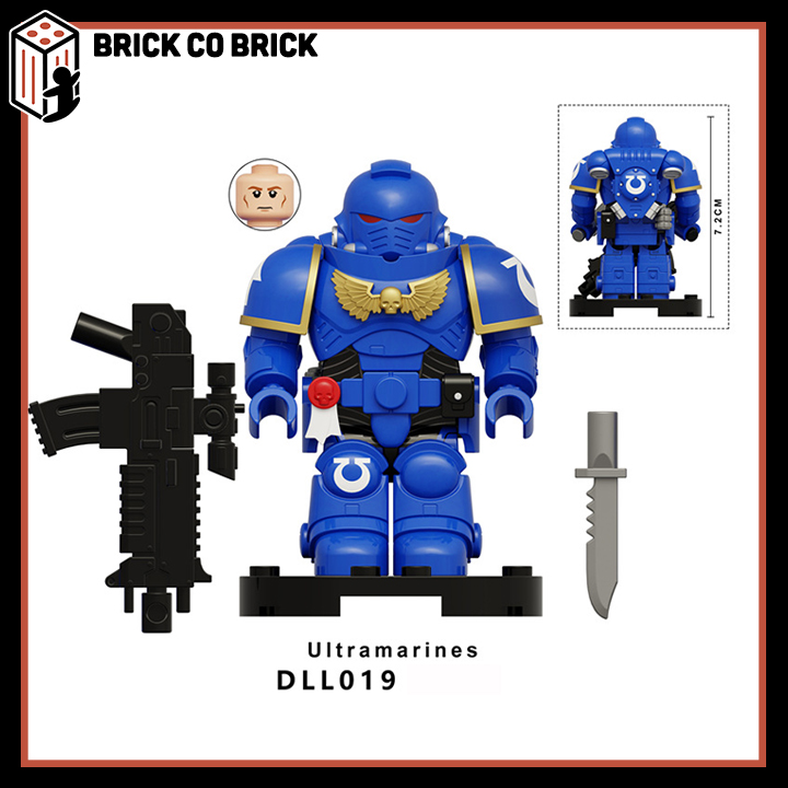 DLL019-DLL016-DLL021- DO CHOI LAP RAP WARHAMMER- DO CHOI