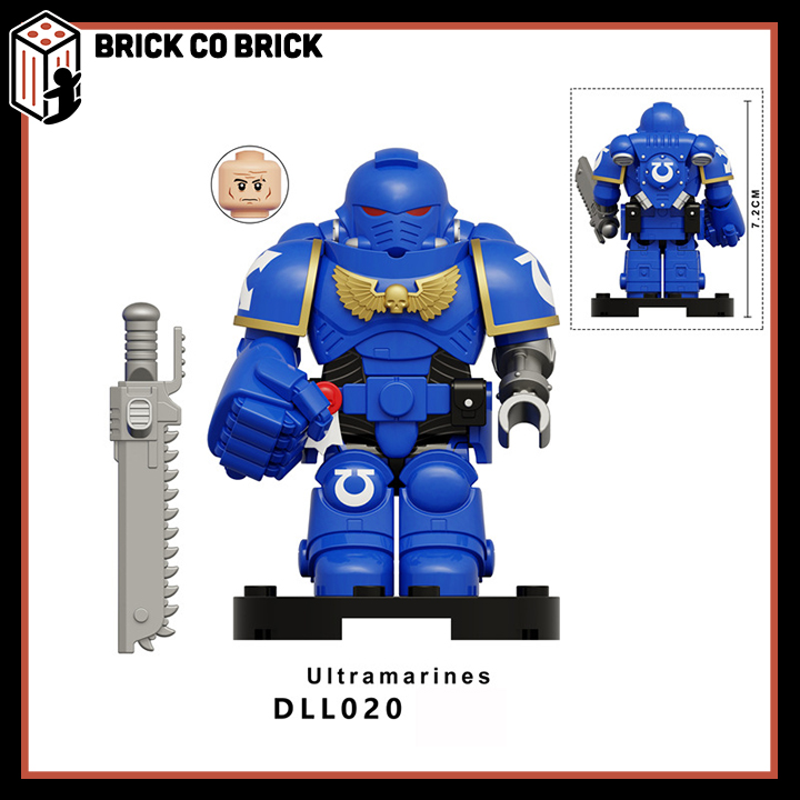 DLL020-DLL016-DLL021- DO CHOI LAP RAP WARHAMMER- DO CHOI