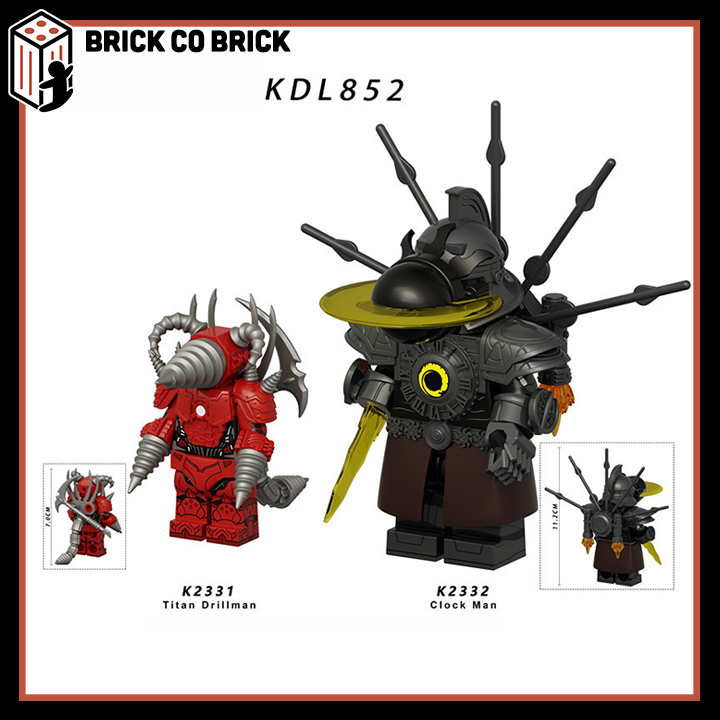 KDL852- MO HINH SKIBIDI TOILET- MO HINH