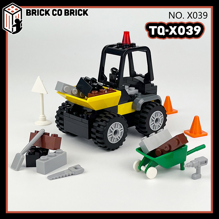 TQ-X039- DO CHOI LAP RAP XE NANG CONG TRUONG CITY